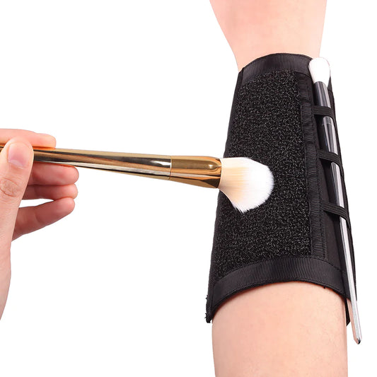 LMYG Ladies Adjustable Wrist-Strap Makeup Brush Cleaner